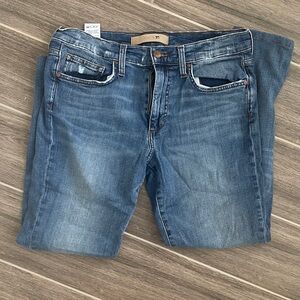 Joe's Jeans Men's Washed Blue Slim Straight Denim